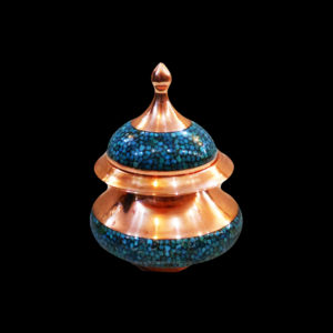 قندان فیروزه مدل دخل نقلی