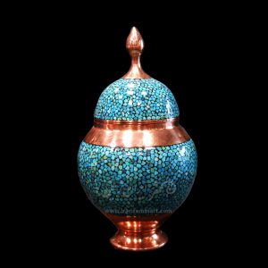 قندان فیروزه خمره ای جدید